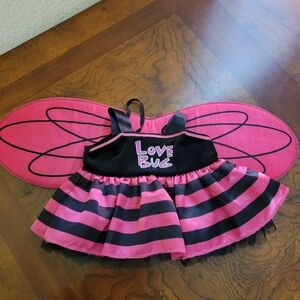 Build a Bear Love Bug Costume With Wings Halloween